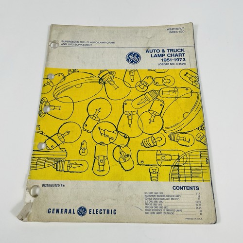 General electric auto - general, and