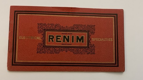 1903 renim electrical - 1903,